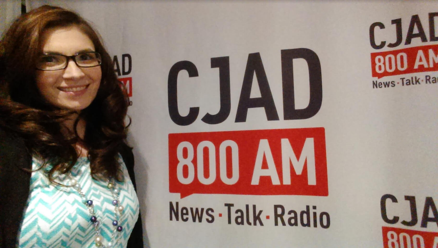 Dr Emily Blake at CJAD Radio